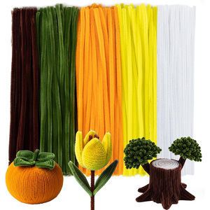 Set de Limpiapipas de Chenilla de Colores para Manualidades, Creación de Flores, Manualidades de <span class=keywords><strong>Calabaza</strong></span> y Suministros de Arte - Product Image 1