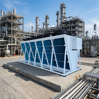 Refroidisseur à sec avec ventilateur axial AC/EC pour centre de données, refroidissement par immersion, économie d'énergie, respectueux de l'environnement, haute productivité, échangeur de chaleur