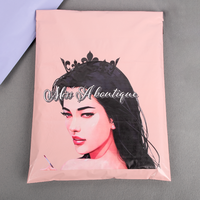Perruque de cheveux humains emballage sac de courrier personnalisé Eco biodégradable poly enveloppe enveloppe sac d'expédition Polymailer pour vêtements