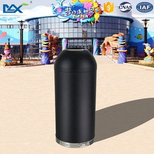 Trong Nhà Mở Đầu Vòng Đen Thùng Rác Thùng Rác Đạn Chất Thải Thùng - Product Image 5