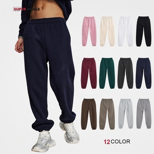 กางเกงวอร์มผ้าฝ้ายหนา400กรัมสำหรับผู้ชายผ้าฟลีซโอเวอร์ไซส์ออกแบบได้ตามน้ำหนัก - Product Image 1