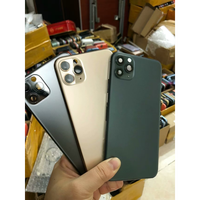 Boîtier arrière d'origine pour iPhone 11 Pro Max, coque arrière de haute qualité, prix de gros, boîtier de téléphone pour iPhone, tous les modèles