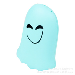 Juguete Antiestrés de Espuma de PU con Forma de Fantasma Sonriente, Decoración - Product Image 2