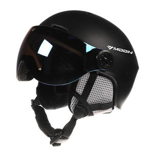 Casco de Esquí con Gafas Integradas, Casco de Nieve Ligero Unisex para Hombre y Mujer, Certificado CE1077, Material PC+EPS, Uso en Invierno - Product Image 2