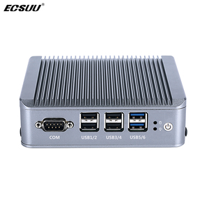 Tùy biến gồ ghề công nghiệp nhúng không quạt máy tính xách tay Intel J1900/J1800/N2840 Bộ vi xử lý VGA + ddr3l1333/1600MHz 12V kho - Product Image 4