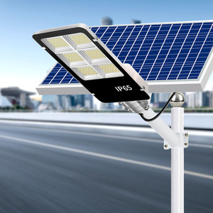 Lampadaire solaire étanche à LED pour jardin, cour, parking, route, <span class=keywords><strong>garage</strong></span>, éclairage extérieur de sécurité du crépuscule à l'aube - Product Image 6