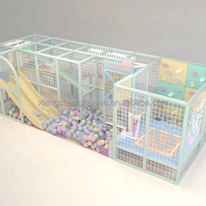 Aire de jeux intérieure intéressante de 3,8 m * 10 m * 2,8 m, centre de jeux doux intérieur commercial pour enfants, <span class=keywords><strong>parc</strong></span> d'attractions à vendre - Product Image 2