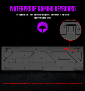 T20 104-<strong>Key</strong> Mechanical Gaming <strong>Keyboard</strong> with Luminous <strong>Lighting</strong> USB <strong>Wired</strong> Russian <strong>Floating</strong> for Desktop Use - Product Image 4