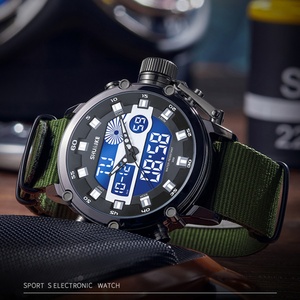 China Factory Wholesale LED Dual Display <b>Digital</b> Quartz Wrist Watch for Men Luxury Sports Waterproof <b>Calendars</b> Reloj Para Hombre - Product Image 4