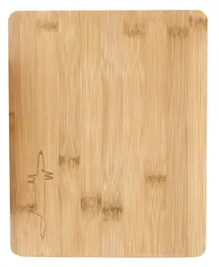 Planches de cuisson naturelles carrées pour boucher bio Design personnalisé Planche à découper en bois pour blocs à découper en bambou