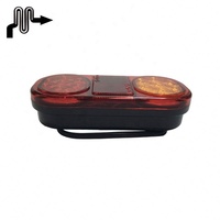 Feux arrière de remorque LED submersibles IP67 12V, réflecteurs de stop et de position arrière, 21 LED