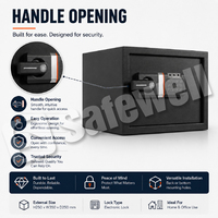 Caja Fuerte Digital Safewell con Teclado, para Hotel, Apartamento u Oficina, para Guardar Efectivo, Joyas y Documentos, Anti-robo, Venta al por Mayor OEM/ODM