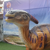 Dinosaures robotiques animatroniques LONGTU pour spectacle de dinosaures en parc 110V/220V