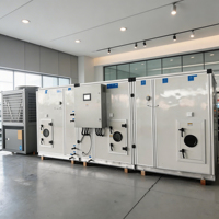Unité de Traitement d'Air (UTA) à Purification par Expansion Directe (DX) avec Moteur DC et Réfrigérant R-410A pour Climatisation de Salle Blanche