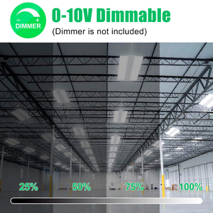 Lumière linéaire industrielle haute baie 300W en aluminium 150LM/W DLC ETL répertoriée IP65 garantie de 5 ans pour les garages d'ateliers intérieurs et extérieurs - Product Image 3