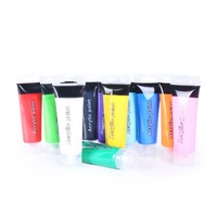 Étiquette privée personnalisée 75ml enfants couleur artiste peinture acrylique