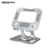 Support universel de tablette en métal rotatif à 360 degrés support de bureau pliable support paresseux pour téléphones portables/tablettes