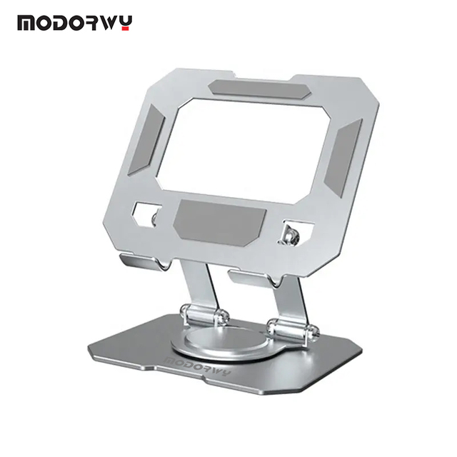 Universal 360 Degree Rotating Metal Tablet Bracket Foldable Desktop Holder Lazy Stand for Mobile Phones/Tablets
