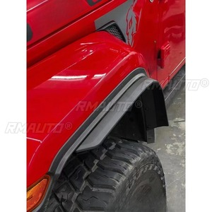 Para Jeep Wrangler JL 2018-2024: Embellecedores de guardabarros, kit de carrocería para ceja de rueda, extensión de arco de rueda, pieza exterior - Product Image 6