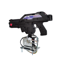 Machine d'arcade de jeu vidéo à jetons pour enfants modèle de pistolet de tir en bois en plastique en métal pour centres de jeux et enfants