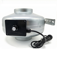 Ventilateur centrifuge en ligne EC 100-240V pour serre, hydroponie, ventilation, ventilateurs de conduit, évacuation des fumées, ventilation de barbecue