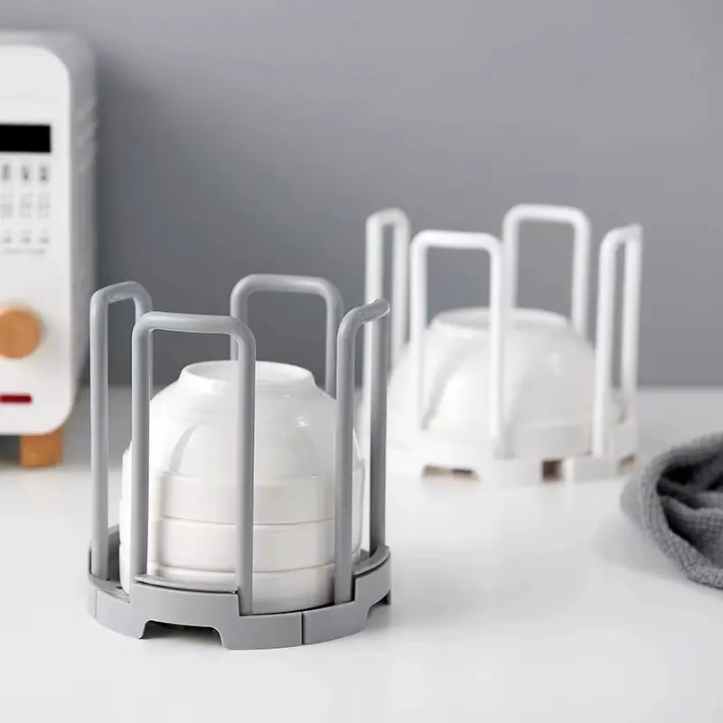 Porte-bol en plastique bols rétractables égouttoir évier étagère de séchage support accessoires de cuisine organisateur vaisselle support de rangement