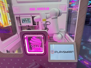 Automatic Ice Cream Vending <b>Machine</b> Smart Frozen Dessert Maker With Touch Screen for Shopping Mall <b>Amusement</b> Park - Product Image 2