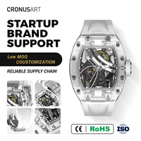 Montres de sport de luxe légères pour hommes Montres mécaniques automatiques ultra-légères Montres pour hommes tendance d'affair