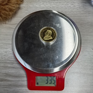 Hoge Kwaliteit Zuid-Afrikaanse President Ronde Munt Gouden Herten Gegraveerde Metalen Vergulde Techniek Collectie Geschenk Of Memorabilia - Product Image 6