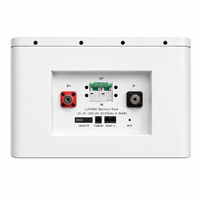 Batterie lithium murale PATTERN 25,6 V 350 Ah 8,96 kWh LiFePO4 pour stockage d'énergie solaire hors réseau pour la maison