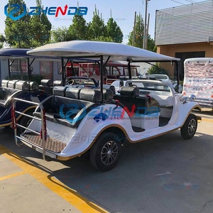 Vehículo Eléctrico Clásico Marca Zhenda con Certificación CE ISO, Auto Turístico Vintage, Garantía de 2 Años, Mejor Precio en Venta - Product Image 3