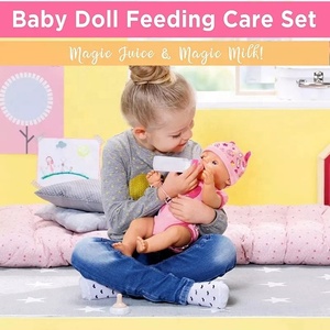Ensemble de 30 accessoires pour poupées, ensemble de soins et d'alimentation pour poupées avec des biberons magiques dans un sac, ensemble de jeu d'imitation pour enfants - Product Image 2