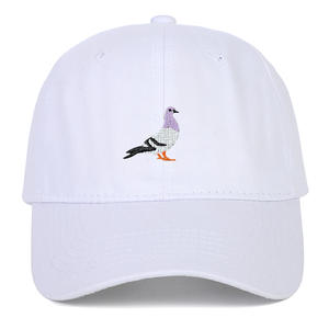 หมวกเบสบอลปักลายนกพิราบแบบนุ่ม สไตล์ลำลองสำหรับฤดูใบไม้ร่วง ป้องกันแสงแดด เหมาะสำหรับผู้ชายและผู้หญิง - Product Image 2