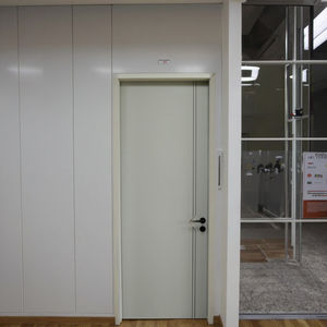 JX Portes intérieures modernes en bois écologique avec cadres prémontés décoratifs en bois WPC pour le salon Installation facile - Product Image 3