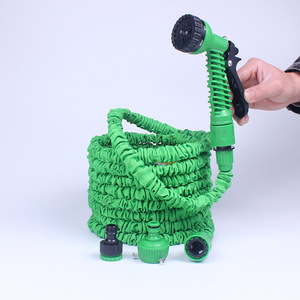 <b>Magic</b> 3x Extendable Water Hose 25FT-200FT High Pressure Garden Hose Car Wash <b>Kit</b> With Spray Gun And Connectors - Product Image 1