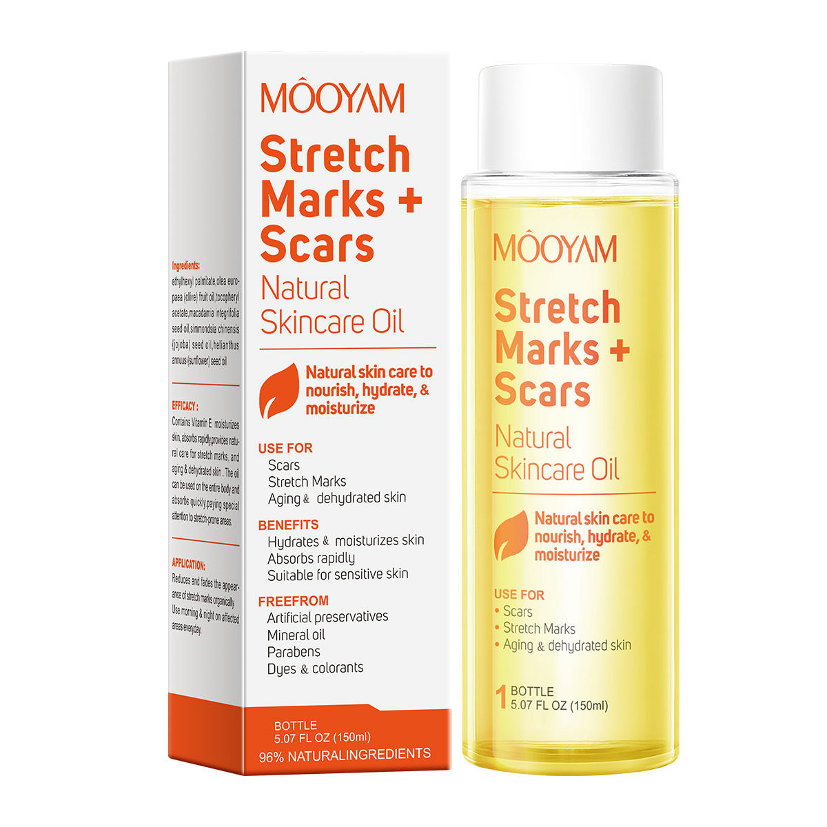 น้ำมันหอมระเหยบำรุงผิวหน้าท้องหลังคลอด