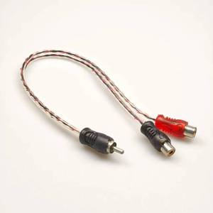 1 male to 2 female RCA PVC <b>amplifier</b> audio cable Y-splitter, suitable for <b>car</b> and home theater speakers - Product Image 6