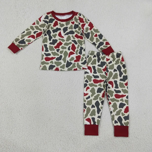 Nouvel Arrivage Nouveau Design Ensemble Pantalon et Haut à Manches Longues pour Bébés Garçons et Enfants, Motif Canards, Tenue d'Automne - Product Image 2