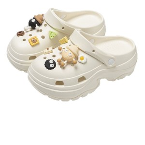 Chaussures Crocs EVA Toayinjiaiy à enfiler unisexes, semelle épaisse antidérapante, chaussures de plage, de jardin et d'eau - Product Image 3