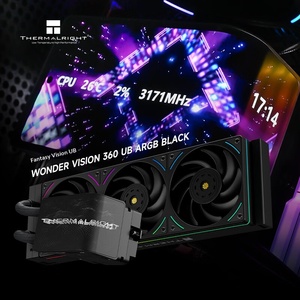 Thermalright Wonder Vision Three <span class=keywords><strong>Sixty</strong></span> Turbo ARGB สีดำ ชุดระบายความร้อนซีพียูแบบน้ำออลอินวัน พร้อมหน้าจอแสดงผลพรีเมียมขนาดใหญ่ - Product Image 4