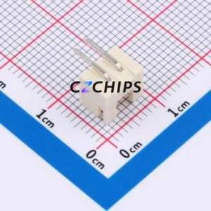 BX-XH2.54-2PWZ-GW Wire-to-Board Pin Header Bent Lead Through Hole,P=2.5mm Connector 1x2P 2.5mm Right Angle Insert XH - Product Image 2