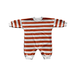 Mameluco <span class=keywords><strong>de</strong></span> Bebé 100% Algodón, Mono <span class=keywords><strong>de</strong></span> Manga Larga a Rayas, Traje <span class=keywords><strong>de</strong></span> Una Pieza Suave y Transpirable, Body para Recién Nacido Unisex - Product Image 5