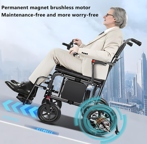 รถเข็นไฟฟ้าพับได้น้ำหนักเบาเป็นพิเศษ TEW112ALE แบตเตอรี่ใช้งานได้นาน - Product Image 4