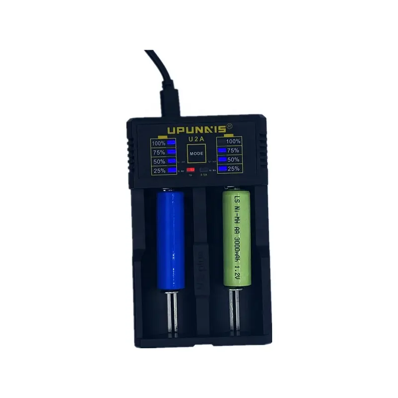 Automatic Overshoot Recognition Ni-MH and Lithium Batteries Chargers Power Supplies with LED Display