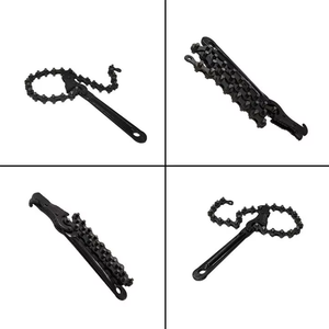 Clé à <span class=keywords><strong>filtre</strong></span> à <span class=keywords><strong>huile</strong></span> réglable de type chaîne de 9 pouces, outils de réparation de moteur pour utilisation sur véhicule - Product Image 2