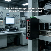 Commutateur réseau 16 ports en métal avec module terminal, 10 ports 10/100M, 2 emplacements SFP, sans ventilateur, IP40, montage sur rail, origine Chine