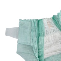 Meistverkauftes Wasserdichtes Bedrucktes Vliesstoff-Rohmaterial Selbstklebendes Superweiches Stoff-Klettband PP-Haken für Babywindeln