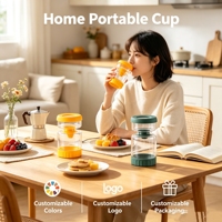 Gobelets en verre personnalisés multi-tailles avec logo, gobelet en verre rose en forme d'ours, gobelets doseurs Starbucks, gobelet à cocktail, gobelet à thé