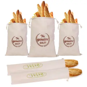 Tas roti Linen, tas penyimpanan roti dapat digunakan kembali, Penyimpanan alami untuk roti Artisan