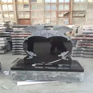 หินแกรนิตสีดำเรียบง่ายพร้อมพื้นผิวขัดเงาสำหรับพิธีการดีไซน์ทันสมัยแบบยุโรป - Product Image 1